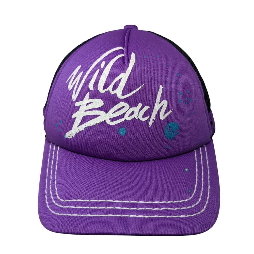 Roxy Purple "Wild Beach" Trucker Hat